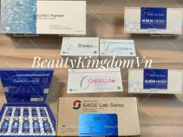 Bộ combo dưỡng trắng Sage Lab Swiss NMN 10 lần dùng