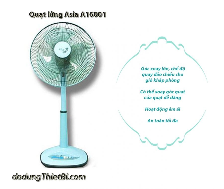 QUẠT LỬNG ASIA A16001