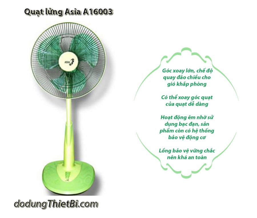 QUẠT LỬNG ASIA A16003