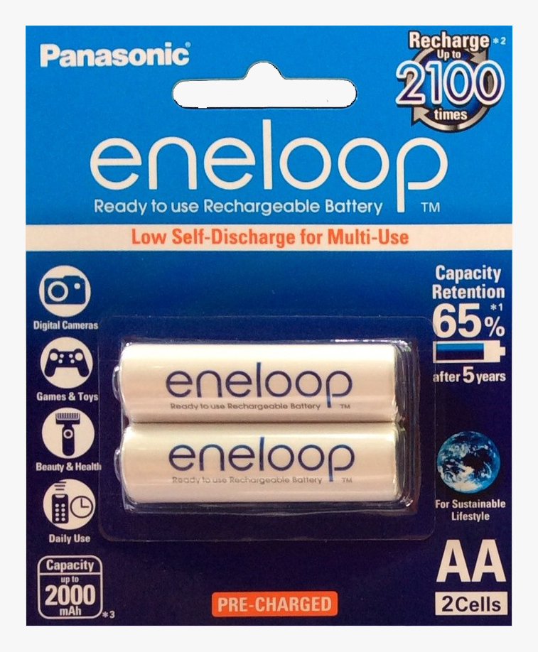 PIN SẠC AA PANASONIC ENELOOP THẾ HỆ MỚI