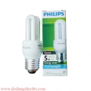 THÙNG 12 BÓNG COMPACT PHILIPS 2U 5W GENIE TRẮNG