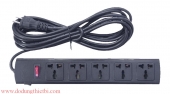 Ổ CẮM 5 ĐA NĂNG 1 CÔNG TẮC DÂY DÀI 4.5 MÉT
