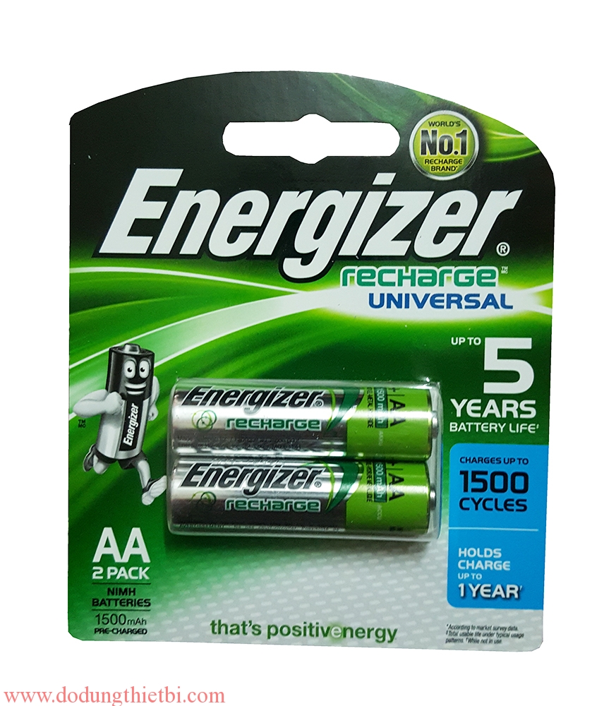 PIN SẠC ENERGIZER AA 1.500 mAh