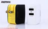 CỦ SẠC USB 2 CỔNG REMAX