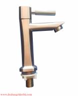 VÒI LAVABO INOX MỜ THÂN CAO