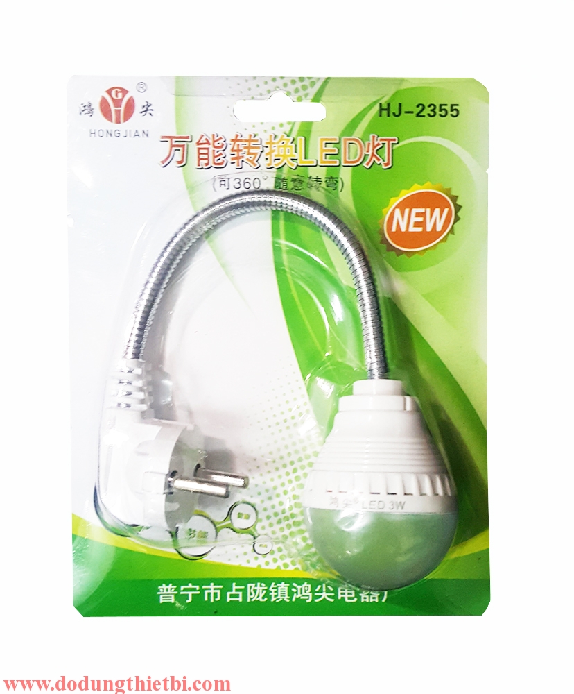 BÓNG ĐÈN LED CÓ PHÍCH CẮM CÔNG TẮC