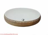 CHẬU LAVABO SỨ CAO CẤP RS-LA01