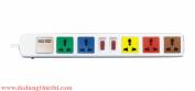 Ổ CẮM ĐA NĂNG LIOA CÓ CỔNG SẠC USB 6D32WNUSB TRẮNG