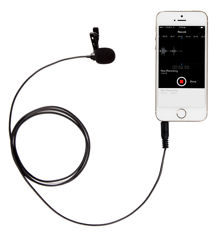 MIC THU ÂM CHO ĐIỆN THOẠI VÀ MÁY TÍNH BẢNG BOYA BY-LM10