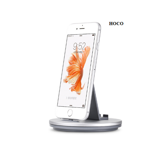 DOCK SẠC LIGHTNING KIÊM ĐẾ DỰNG IPHONE HOCO CW1