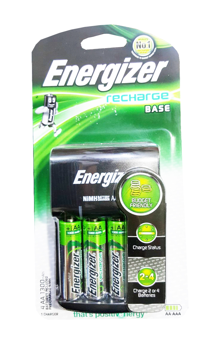 MÁY SẠC PIN ENERGIZER KÈM 4 VIÊN PIN AA 1300mAH