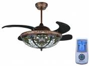 QUẠT TRẦN TRANG TRÍ KIỂU CHÂU ÂU 44WG-9014