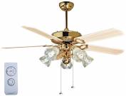 QUẠT TRẦN TRANG TRÍ KIỂU CHÂU ÂU 52YFA-1010A