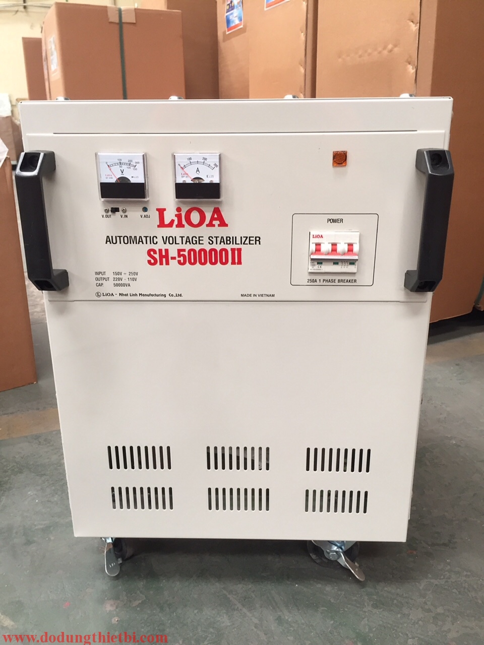 ỔN ÁP LIOA 50KVA LIOA SH-50000 II