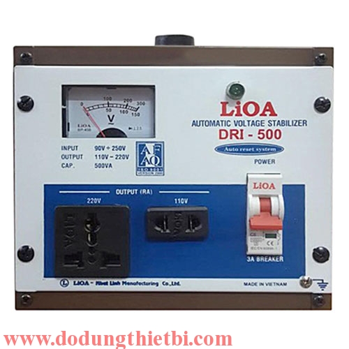 ỔN ÁP LIOA 0.5KVA DRI-500 II