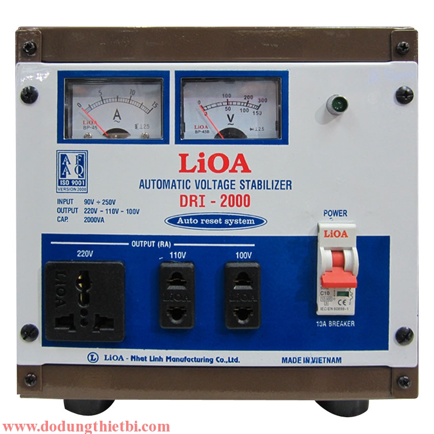 ỔN ÁP LIOA 1P DRI-2000 II