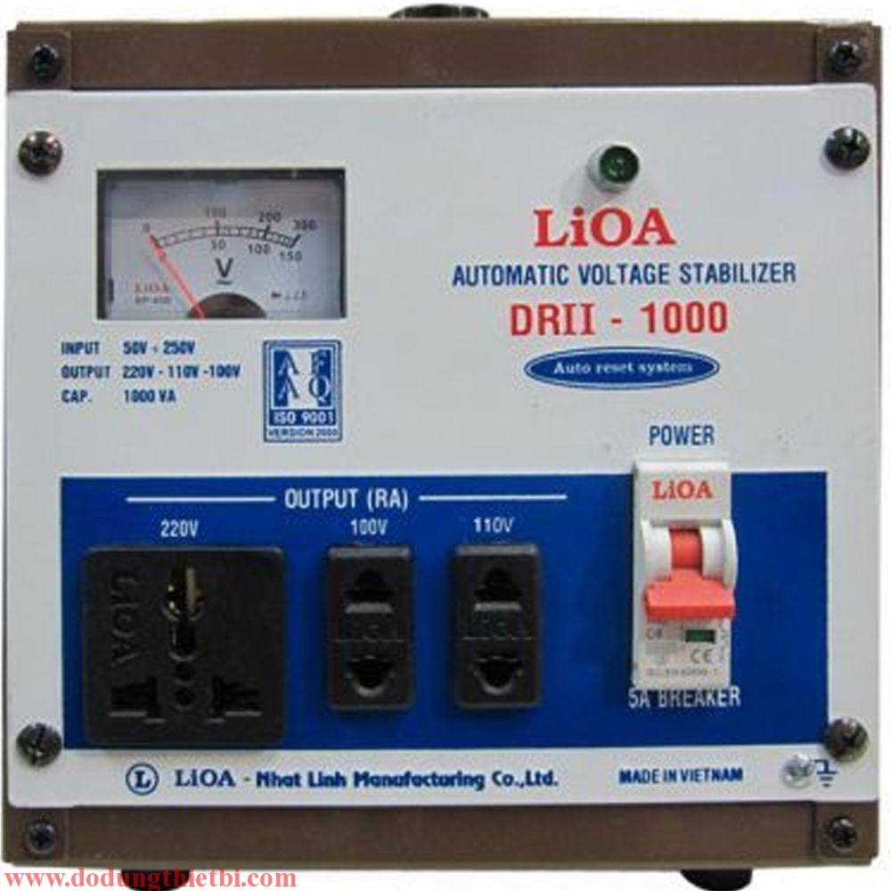 ỔN ÁP 1P DRII LIOA DRII-1000 II