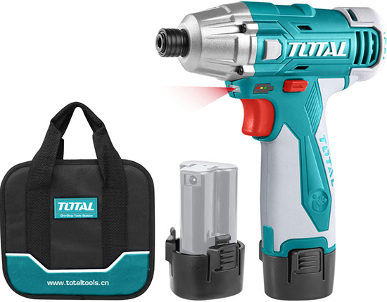 Máy siết vít dùng pin Liion Total TIDLI228121 12V