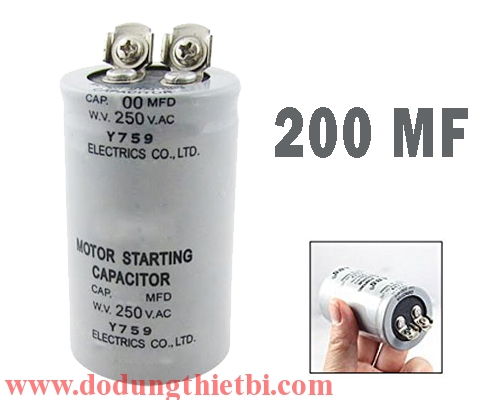 Tụ đề 250V 200MF