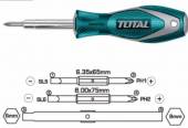 BỘ TUỐC NƠ VÍT (TÔ VÍT) 6 ĐẦU TOTAL THT2506076