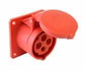 Ổ cắm gắn âm loại không kín nước dạng thẳng (IP44) F313-6