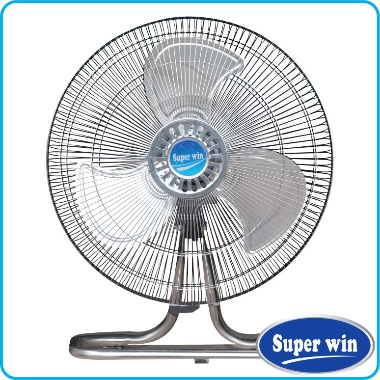 Quạt sàn xi trắng SuperWin 45-QSX