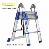 Thang rút nhôm chữ A 2m2 Sumika SKB 440D