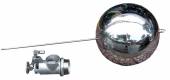Phao hồ nước inox 90mm điều chỉnh (DN80)