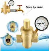 Van giảm áp 60mm kèm đồng hồ