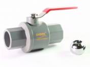 Van bi nhựa tay gạt inox 90mm (3")