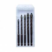 Bộ 5 mũi khoan đa năng 6mm, 7mm, 8mm, 10mm, 12mm