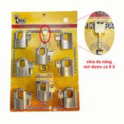 Bộ 8 ổ khóa chống cắt 6cm Yeti có chìa chủ mở được cả 8 ổ khóa cực kỳ chất lượng