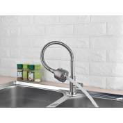 Vòi chén cổ bẻ xoay 360 độ 2 chế dộ nước inox 304