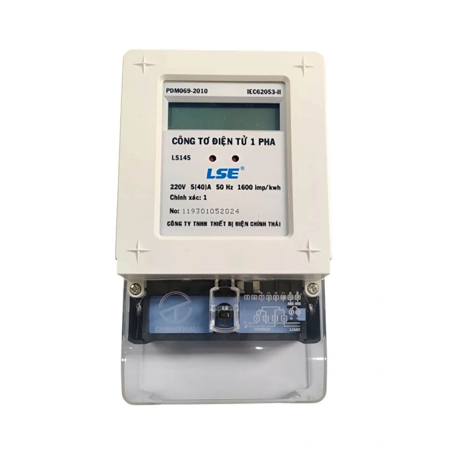 Công Tơ Điện Tử 1 Pha LSE LS145 - Đồng hồ đo điện Điện Tử 1 pha