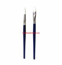 Cọ vẽ Taklon đầu tròn/ dẹp số 8