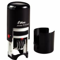 Khắc dấu tròn có ngày tháng năm Shiny R-524D