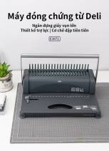 Máy đóng gáy xoắn Deli 3871