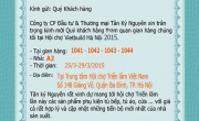 Thư mời tham quan hội chợ Vietbuild 2015