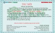Thư mời tham quan triển lãm Quốc Tế VIETBUILD Hà Nội 2016 - Lần 1