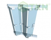Ray-cua-truot-gap-Henderson-Easyfold-Glass-canh-kinh-rong-750mm-tai-trong-1-canh-45kg