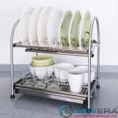 Gia-de-bat-dia-inox-2-tang-NewEra-rong-600mm-de-tren-ban-bep