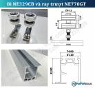 RAY TRƯỢT DÀI 3M CỬA LÙA VÁCH NGĂN DI ĐỘNG NEWERA NE770GT2