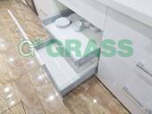 Ngăn kéo Grass DWD-XP 40kg vách thép lắp âm 1200mm A1.500WS2