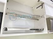 Giá để bát đĩa cố định NewEra 2 tầng inox 304 NE555.110