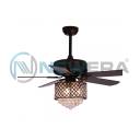 Quạt trần trang trí NewEra dài 600mm NE8007W52H600