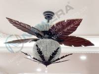 Quạt trần trang trí NewEra dài 670mm NE8002W52H670