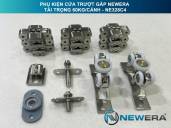 Phụ kiện cửa trượt gấp NewEra tải trọng 60kg/cánh NE328C4