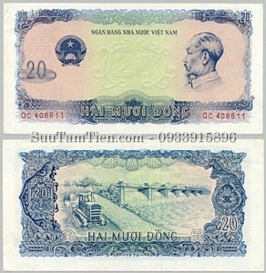 VIỆT NAM 20 ĐỒNG 1976 AUNC