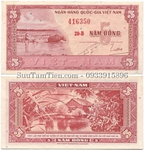 VNCH 5 Dong 1955 Lần I AUNC