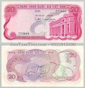 VNCH-20-DONG-1969-1971-AU-UNC